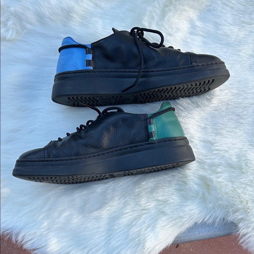 Camper Black Leather Women’s Sneakers